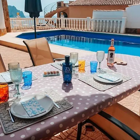 Villa Fantastica Con Vistas A La Bahia Y Con Pisciana Calpe Exterior photo